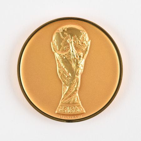 Lot #3143  2006 FIFA World Cup Participation Medal with Case - Image 1