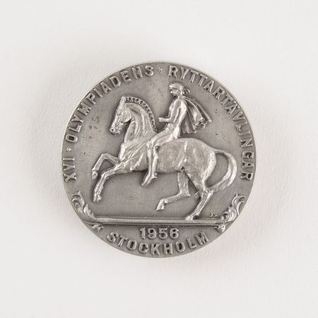 Lot #3050  Stockholm 1956 Summer Olympics Silver Winner's Medal - Image 2
