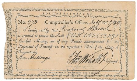 Lot #220 Oliver Wolcott, Jr - Image 1