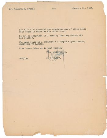 Lot #684 W. C. Handy - Image 2