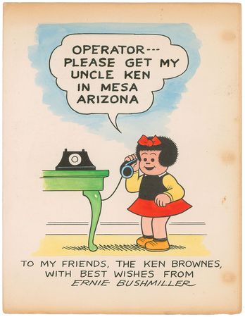 Lot #463 Ernie Bushmiller - Image 1