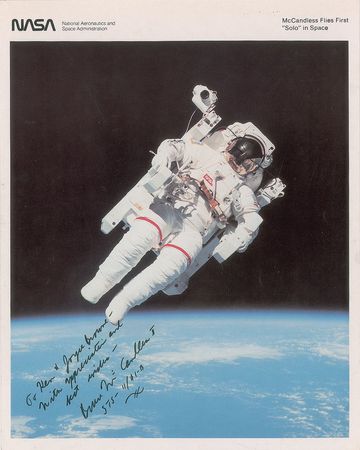 Lot #472 Bruce McCandless - Image 1