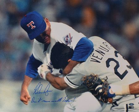 Lot #881 Nolan Ryan Signed Photograph - Image 1