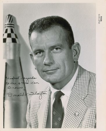 Lot #422 Deke Slayton First Day Covers - Image 1