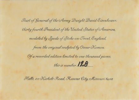 Lot #63 Dwight D. Eisenhower - Image 5