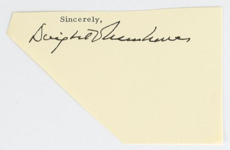 Lot #63 Dwight D. Eisenhower - Image 6