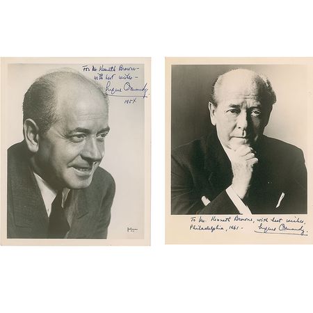 Lot #669 Eugene Ormandy - Image 1