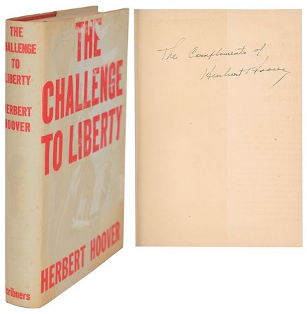 Lot #140 Herbert Hoover Book - Image 1
