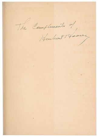 Lot #140 Herbert Hoover Book - Image 2