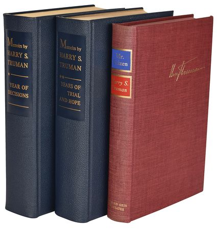 Lot #178 Harry S. Truman Books - Image 3