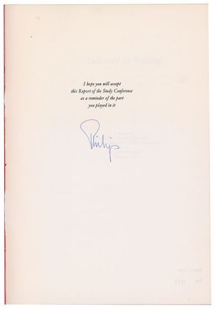 Lot #325  Prince Philip - Image 2