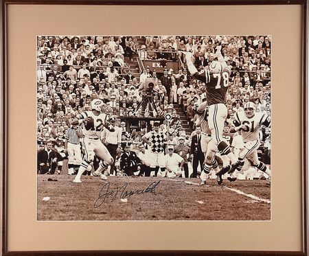 Lot #1033 Joe Namath - Image 2