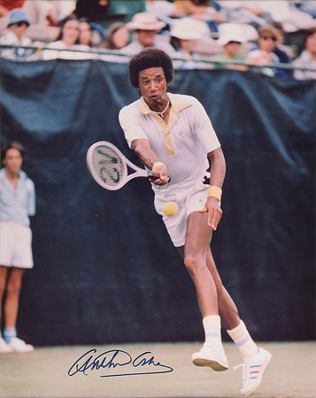 Lot #845 Arthur Ashe - Image 1