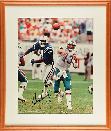 Lot #870 Dan Marino Signed Photograph - Image 2