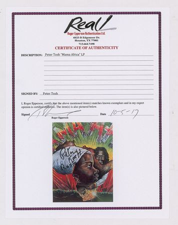 Lot #733 Peter Tosh Album - Image 2