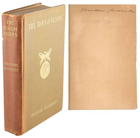 Lot #23 Theodore Roosevelt: First edition of