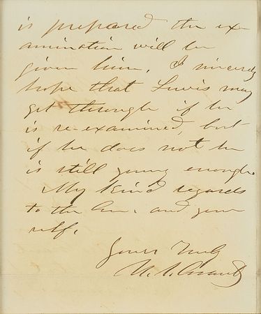 Lot #20 U. S. Grant Handwritten Letter Signed - Image 2