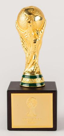 Lot #838 Soccer: 2014 FIFA World Cup Trophy Trophy - Image 2