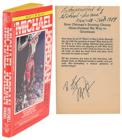 Lot #863 Michael Jordan Book - Image 1