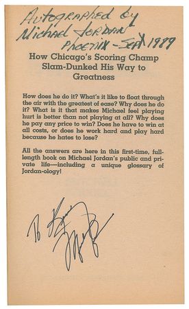 Lot #863 Michael Jordan Book - Image 2