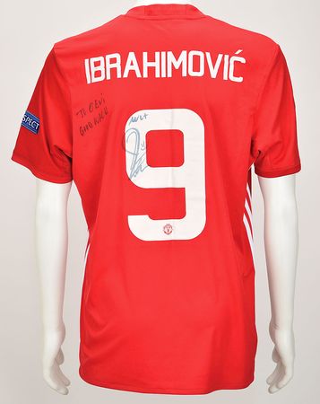 Lot #890 Soccer: Zlatan Ibrahimovi? Jersey - Image 1