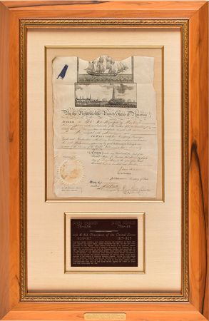 Lot #7 James Madison and James Monroe Signed Document - Image 1