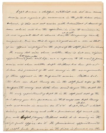Lot #354 Jefferson Davis: ?A skillful artillerist who has seen much service? - Image 3