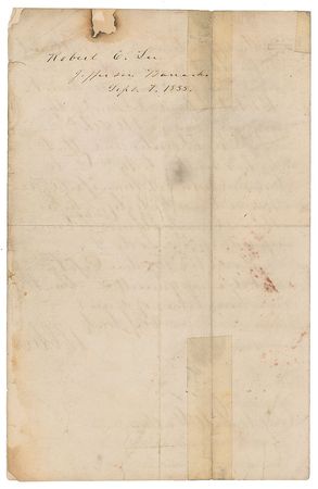 Lot #358 Robert E. Lee: Newly promoted to field command in the West, Lee contributes to Cullum's Register - Image 3