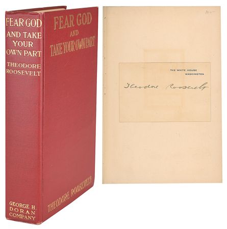 Lot #25 Theodore Roosevelt Book