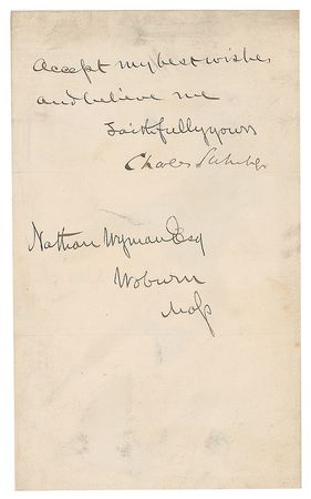 Lot #337 Charles Sumner Letters - Image 4