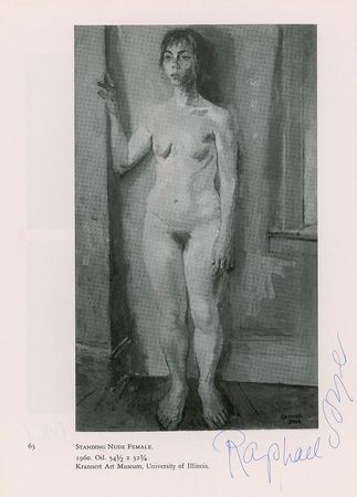 Lot #507 Raphael Soyer - Image 1