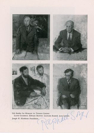 Lot #507 Raphael Soyer - Image 2