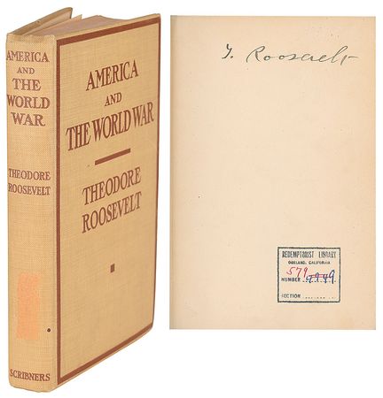 Lot #24 Theodore Roosevelt Book