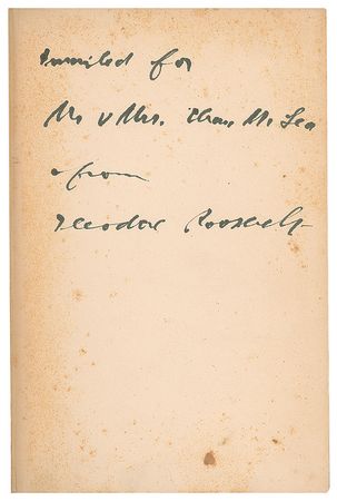 Lot #26 Theodore Roosevelt Book - Image 2