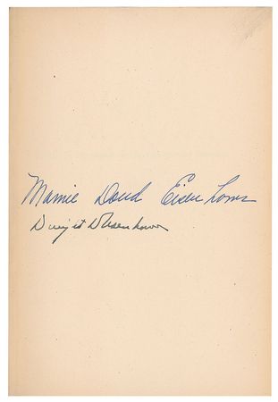 Lot #58 Dwight and Mamie Eisenhower Book - Image 2
