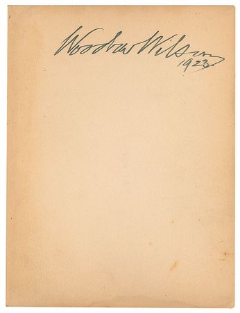 Lot #36 Woodrow Wilson Book - Image 2