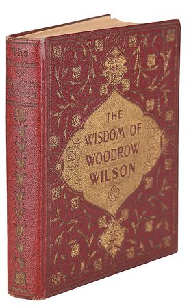 Lot #37 Woodrow Wilson Book - Image 3