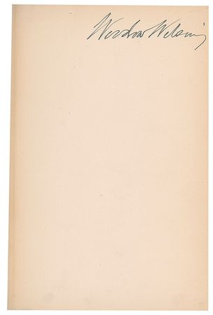 Lot #35 Woodrow Wilson Book - Image 2