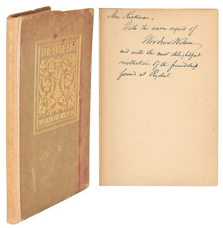 Lot #38 Woodrow Wilson Book - Image 1