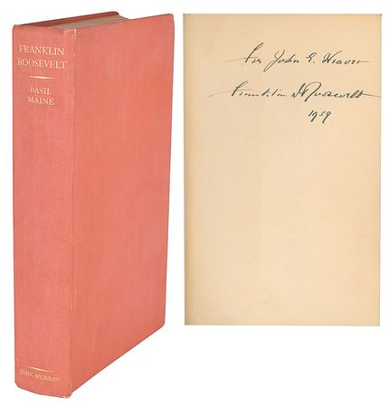 Lot #50 Franklin D. Roosevelt Book - Image 1