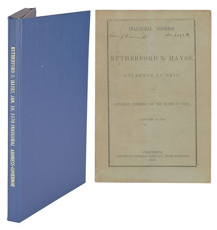 Lot #21 Rutherford B. Hayes Booklet