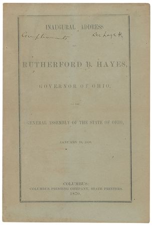 Lot #21 Rutherford B. Hayes Booklet - Image 3