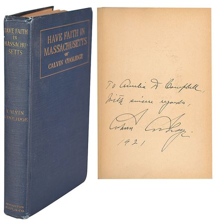 Lot #43 Calvin Coolidge Book - Image 1