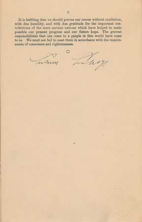 Lot #44 Calvin Coolidge Pamphlet - Image 2