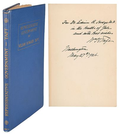 Lot #31 William H. Taft Book - Image 1