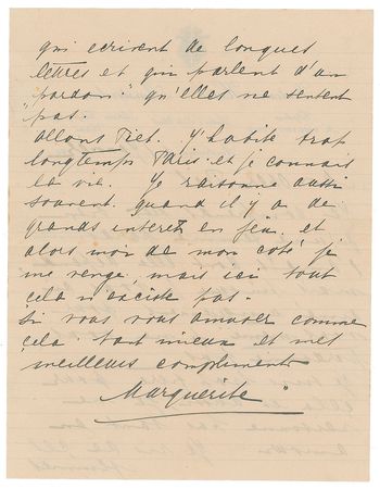 Lot #252 Mata Hari Handwritten Letter Signed - Image 2