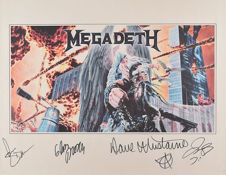 Lot #721 Megadeth Posters - Image 2