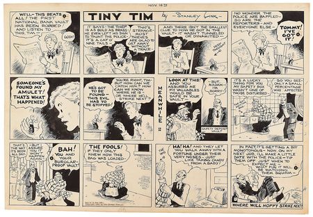 Lot #563 Stanley Link Comic Strips - Image 1