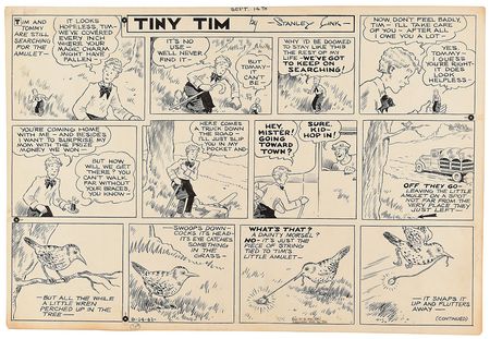 Lot #563 Stanley Link Comic Strips - Image 2