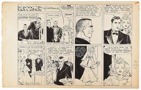 Lot #564 Dale Messick Comic Strip - Image 2